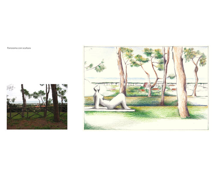 5 - panorama con scultura